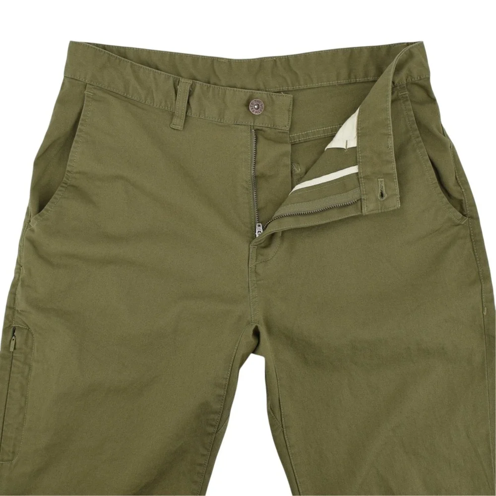 The North Face Motion Pants Men 30x32 Regular Olive Green Stretch Hiking Utility